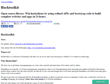 Tablet Screenshot of hacktoolkit.com